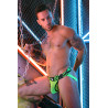 Breedwell Jockstrap Neo Camo Vert Neon